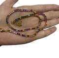 Gold-Tone Stainless Steel and Zirconia Bracelet — Designed for Women for Weddings, Parties, and Engagements